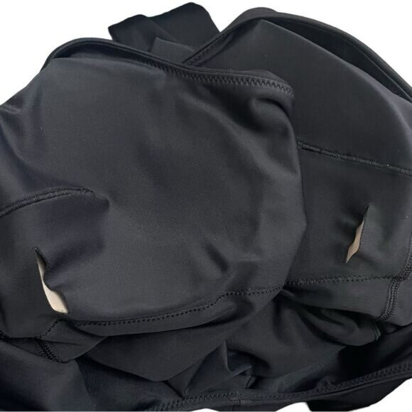 Lululemon Waterside Square-Neck One Piece Black Swimsuit Athletic Size 6 | Small - Picture 10 of 13